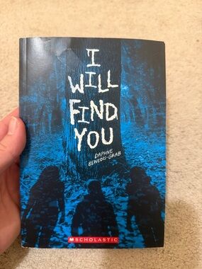 Scholastic "I Will Find You" Blue Wall Art Poster